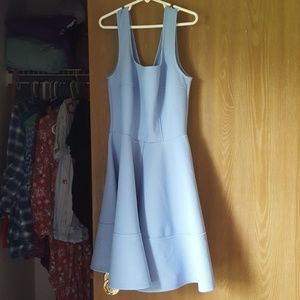 Picnic table cloth material zip up dress